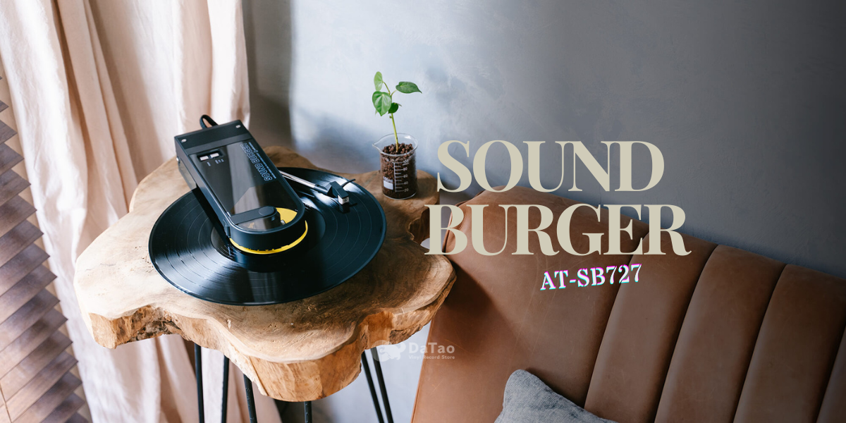 AT-SB727 Sound Burge r無線可攜式黑膠唱盤機 AT-SB727 Sound Burger 無線可攜式黑膠唱盤機