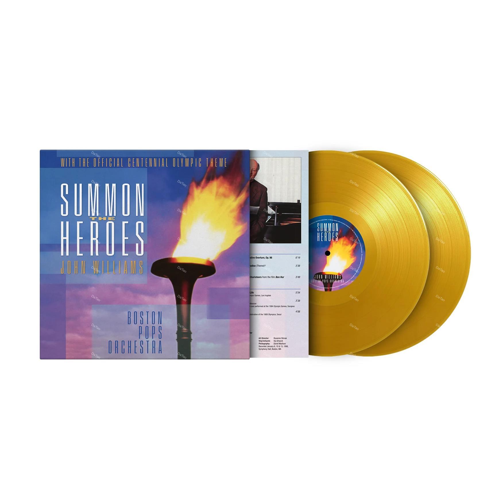 【全新限量透黃彩膠2LP】Summon The Heroes/奧運會百年紀念配樂集/180g/MOVATM419：圖片 2