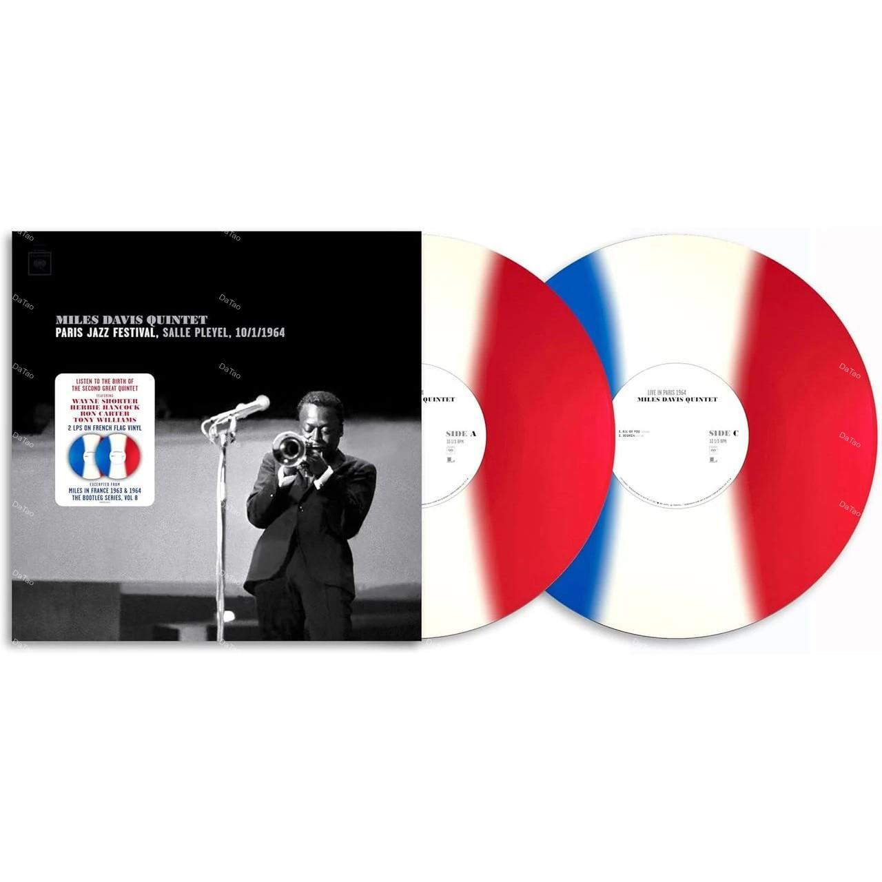 【全新限量法國旗彩膠2LP】Miles Davis Quintet-Paris Jazz Festival：圖片 2