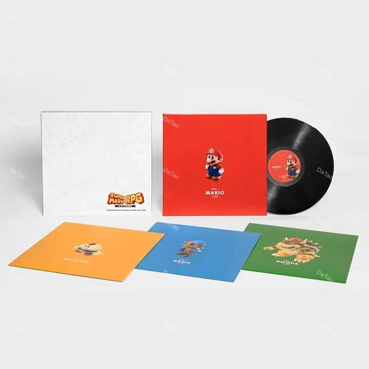 【全新黑膠4LP盒裝】超級瑪利歐 Super Mario Original Sound Vinyl Box/電玩原聲帶：圖片 2