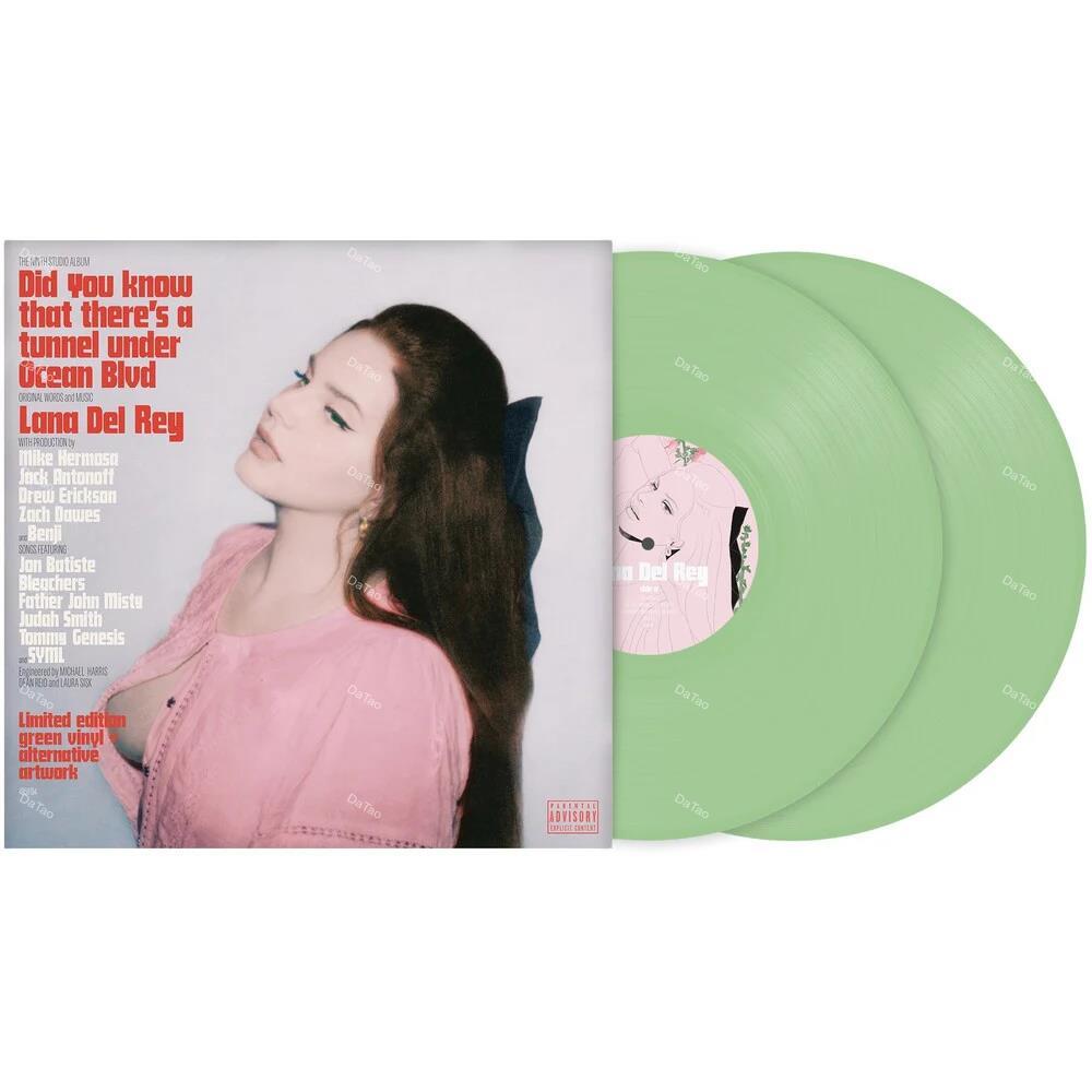【全新限量綠彩膠2LP】Lana Del Rey-Did You Know That There's A Tunnel