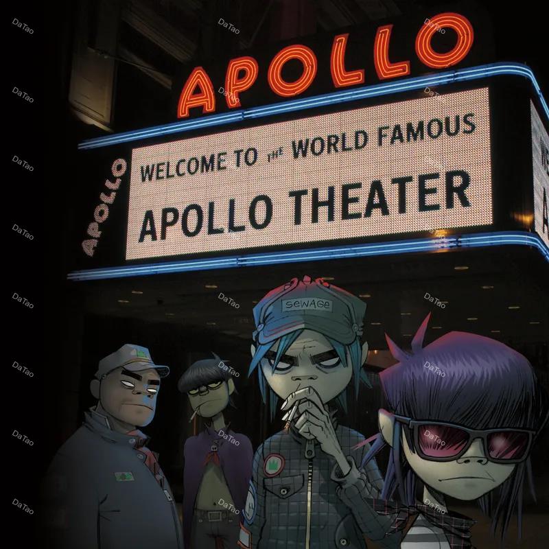 【全新限量紅膠2LP 】Gorillaz-Demon Days Live From The Apollo Theater