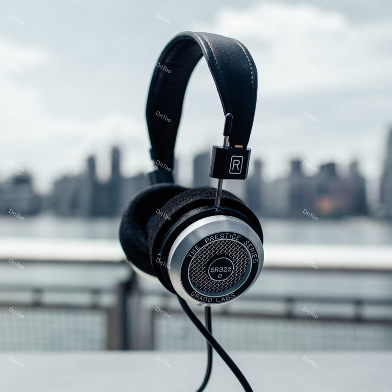 獨家送耳機架+殼+收納袋 GRADO-SR325e新升級 開放式頭戴耳罩 美國手工製 高純度長結晶無氧銅音圈