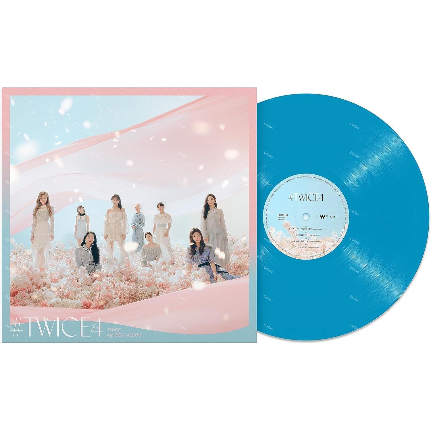 【全新限量天藍彩膠】TWICE - #TWICE4/WPJL-10192/WMG Records
