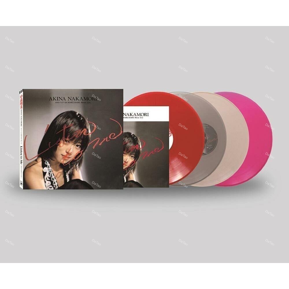 【全新限量彩膠4LP盒裝】中森明菜 NAKAMORI Akina-Listen to Me 1991幕張展覽館LIVE