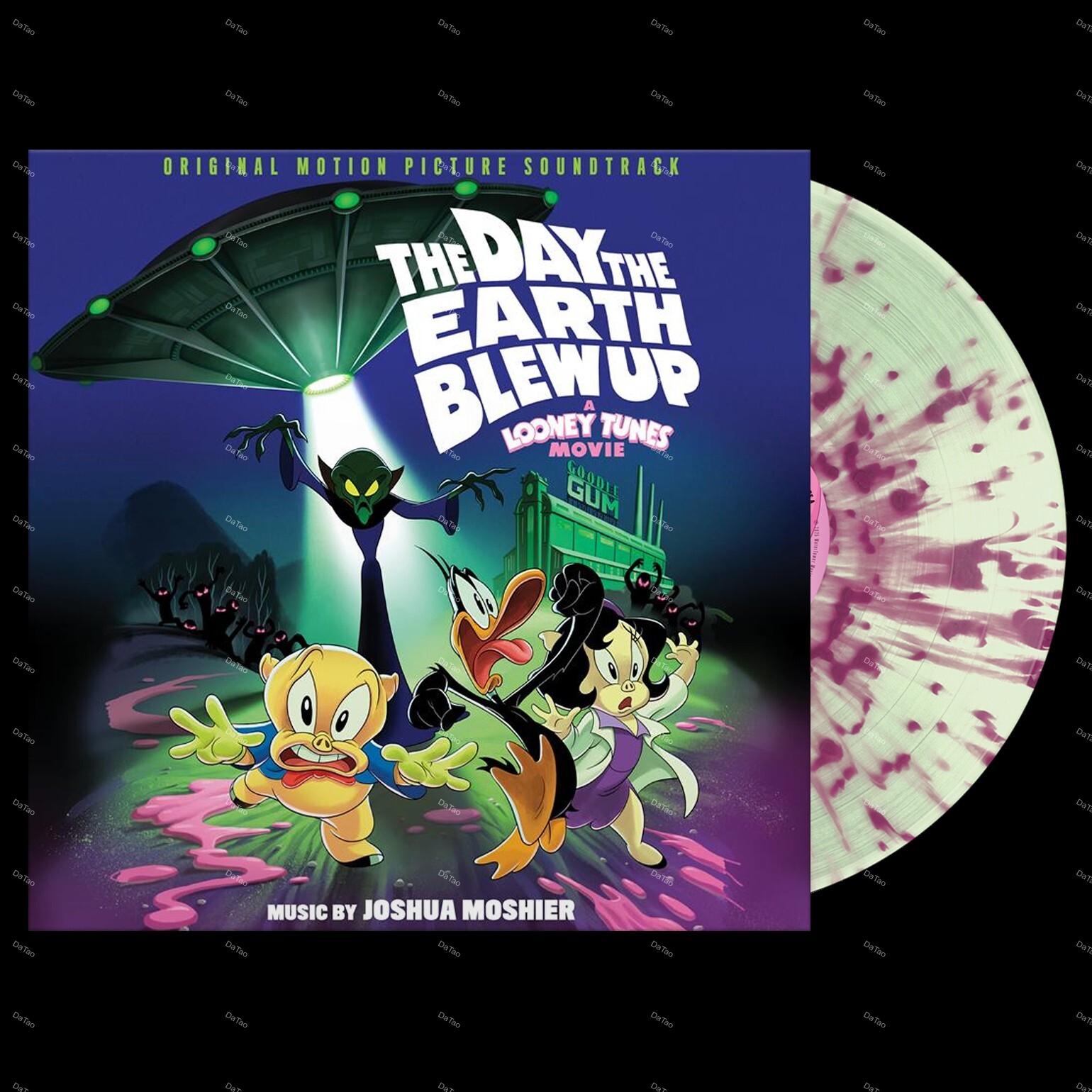 【全新限量夜光泡泡糖潑濺彩膠】樂一通大戰外星人：粉紅末日 The Day The Earth Blew Up/動畫原聲帶