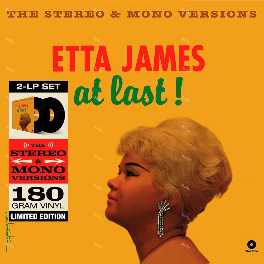 【全新限量黑膠2LP】伊特珍 - 終於! Etta James - At Last!/雙+單聲道版/180g