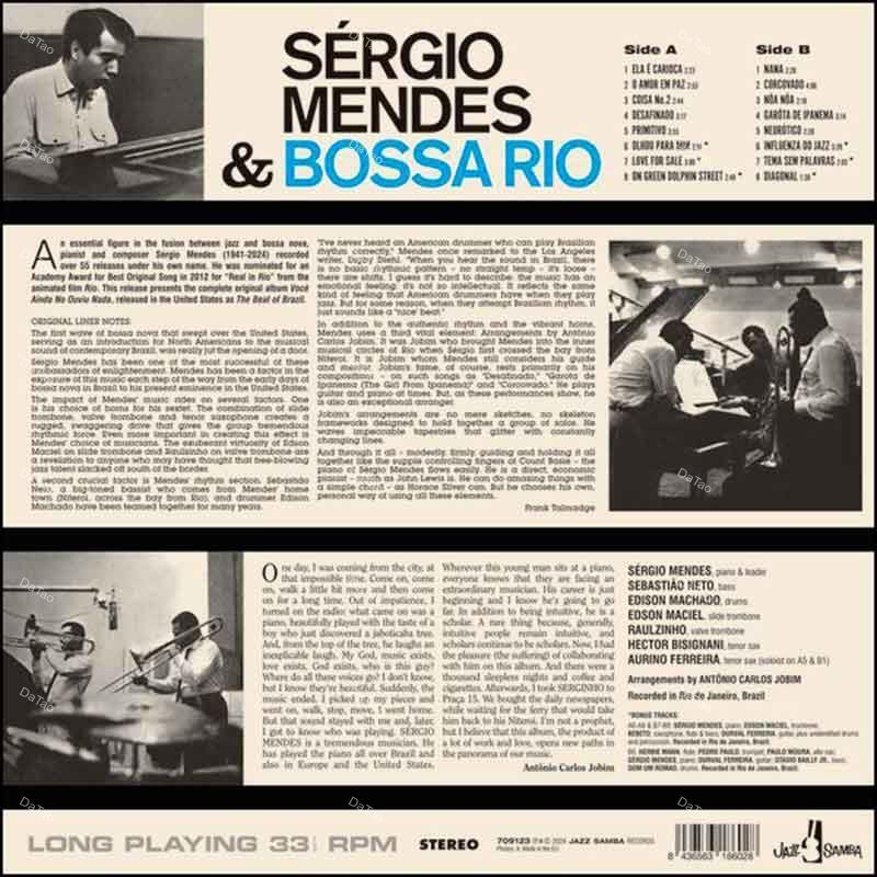 【全新限量原生黑膠】塞吉歐曼德斯 Sergio Mendes-Voce Ainda Nao Ouviu Nada!：圖片 2