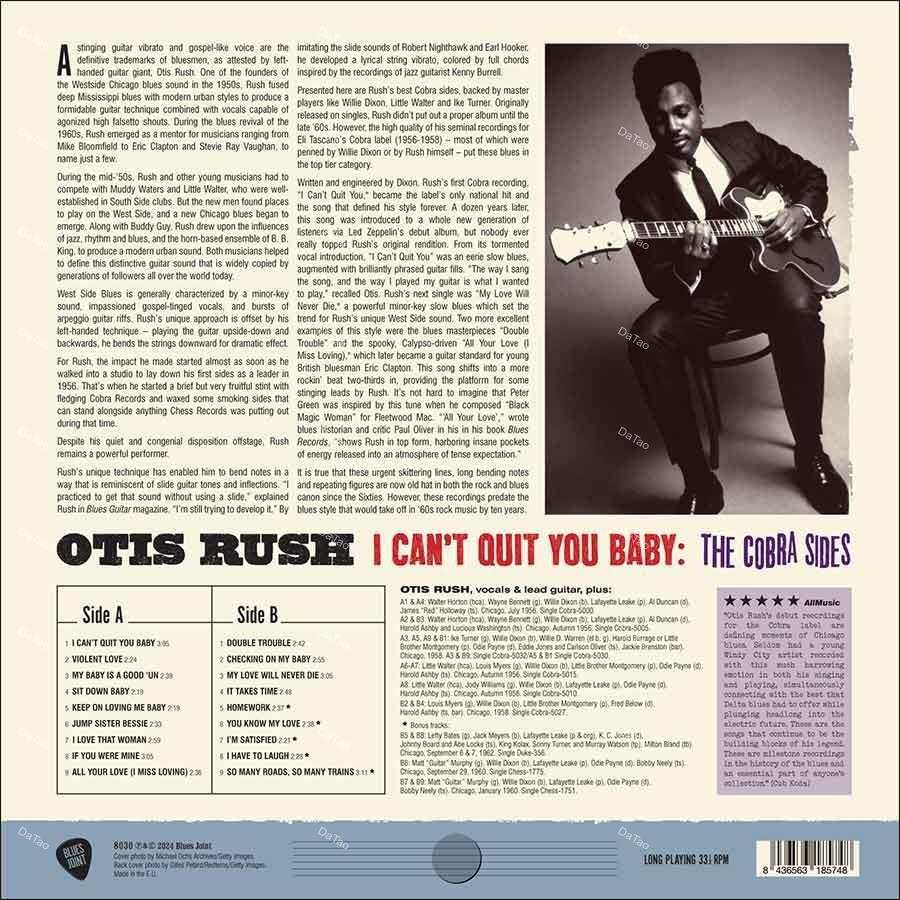 【全新黑膠】Otis Rush - I Can't Quit You Baby: The Cobra Sides：圖片 2