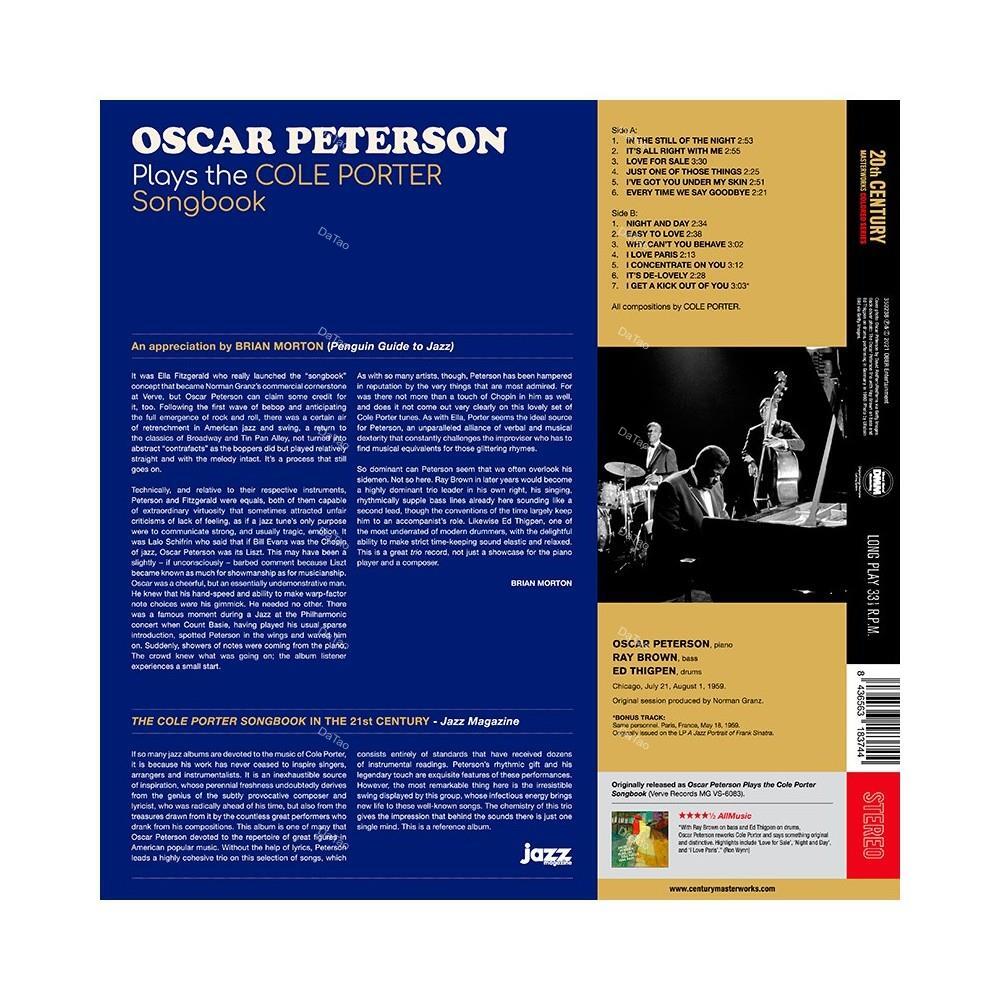 【全新藍彩膠】奧斯卡彼得森 Oscar Peterson-Plays The Cole Porter Songbook：圖片 2