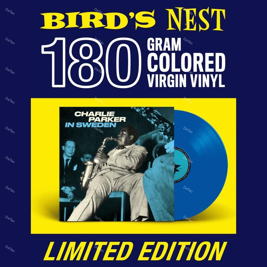 【全新限量藍色彩膠】查理帕克 Charlie Parker - In Sweden/180g/840112：圖片 2