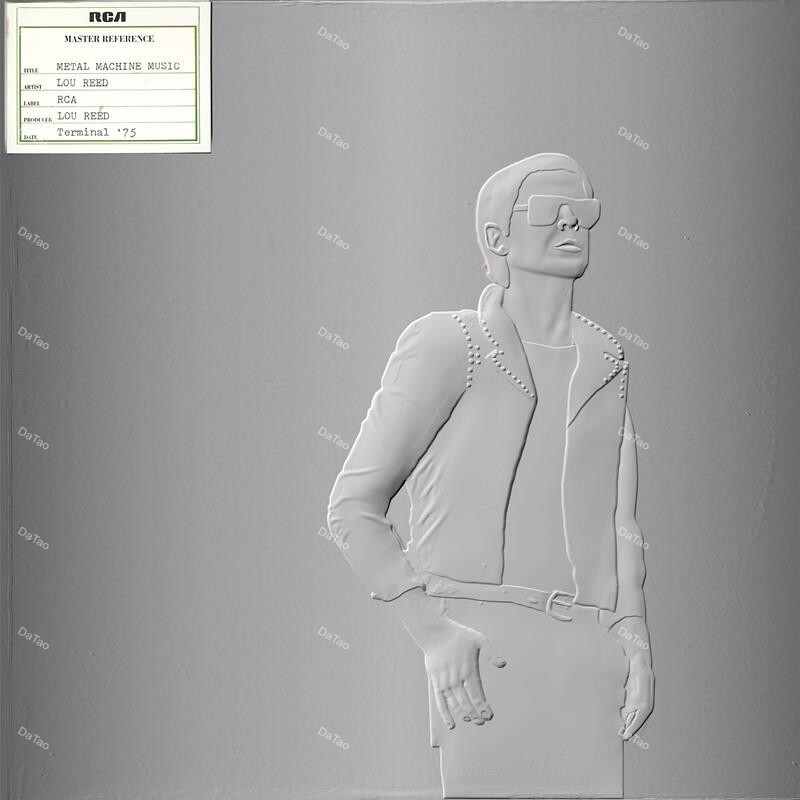 【全新銀彩膠2LP】路瑞德 Lou Reed - 金屬機器音樂 Metal Machine Music/RSD25：圖片 2