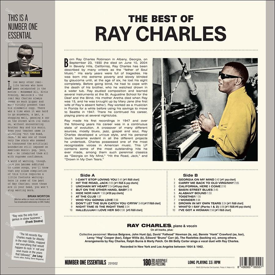 【全新限量黑膠】雷查爾斯 The Best Of Ray Charles 精選輯/180g/291002：圖片 2