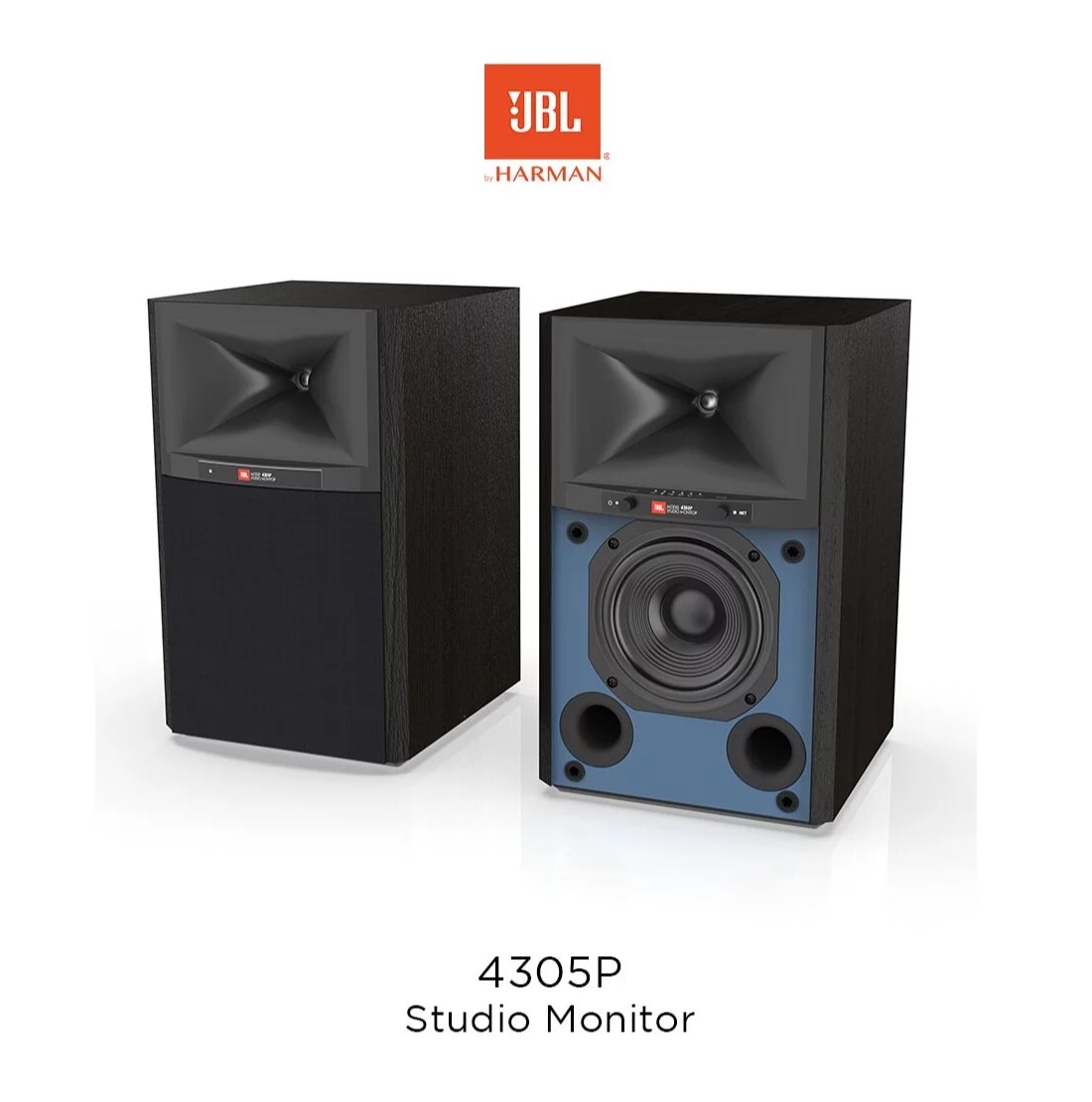 【大韜黑膠】JBL 4305P Studio Monitor 主動式 無線串流 監聽 書架喇叭 藍牙 wi-fi 附遙控
