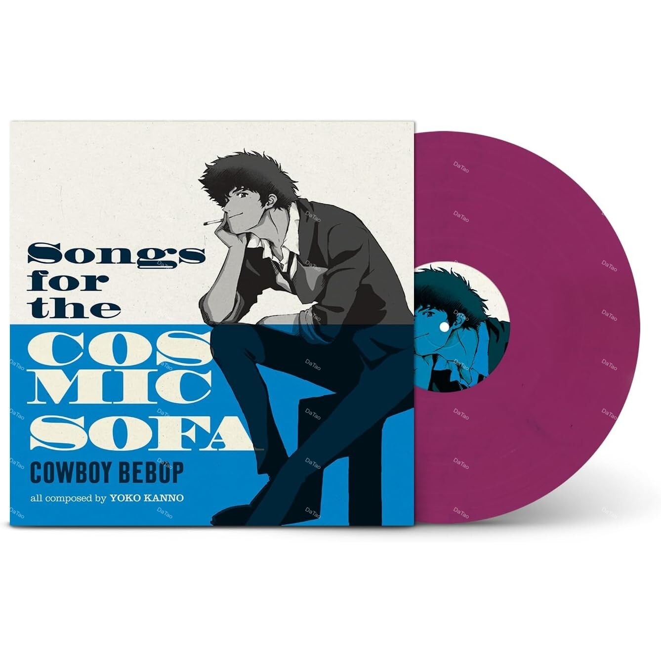 【全新粉藍石紋彩膠】星際牛仔 Cowboy Bebop: Songs For The Cosmic Sofa/動畫原聲帶