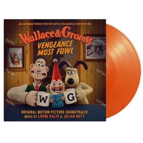 【全新限量橘彩膠】酷狗寶貝之復仇企鵝 Wallace&Gromit: Vengeance Most Fowl/動畫原聲帶