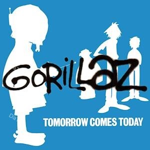 【全新限量白底藍心彩膠EP】街頭霸王 Gorillaz - 明日今日到 Tomorrow Comes Today：圖片 2