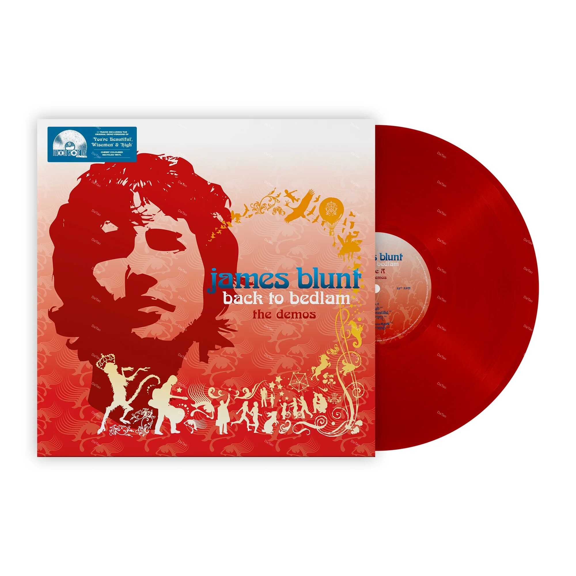 【全新限量紅彩膠】詹姆仕布朗特 James Blunt-不安於室 Back To Bedlam/Demo版/RSD