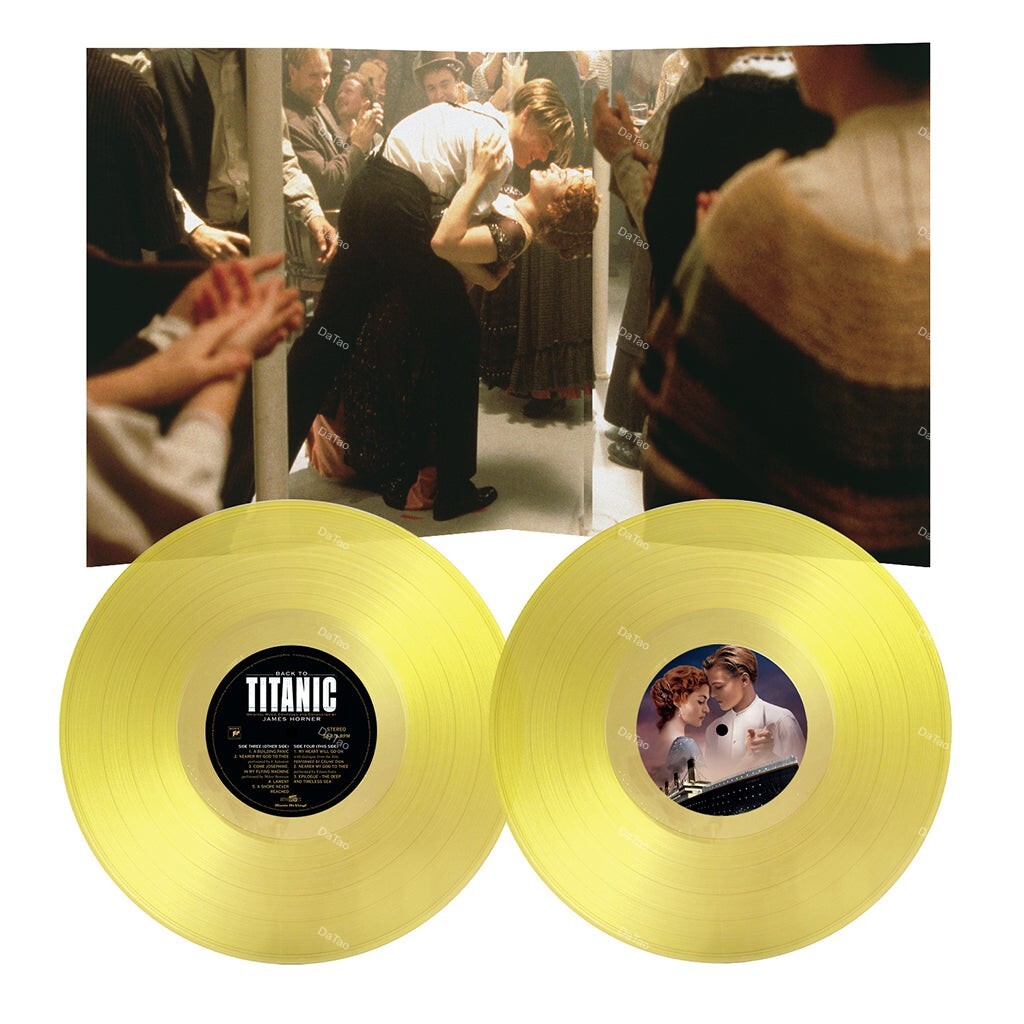 【預購】【全新限量透黃彩膠2LP】重返鐵達尼號Back To Titanic/電影音樂選/180g/典藏編號豪華版：圖片 3