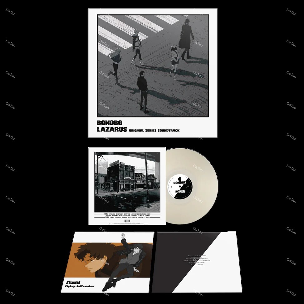 全新透乳白色彩膠】拉撒路Lazarus (Adult Swim)/動畫原聲帶/Bonobo - 大韜黑膠耳機