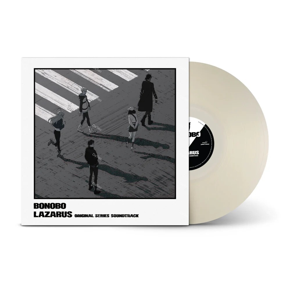【預購】【全新透乳白色彩膠】拉撒路 Lazarus (Adult Swim)/動畫原聲帶/Bonobo