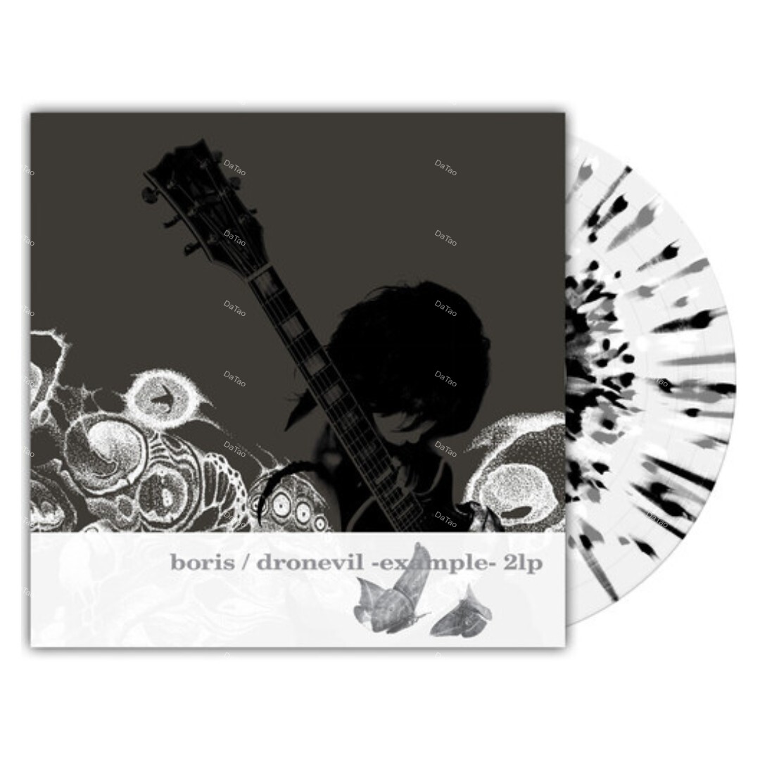 【預購】【全新透乳白潑濺彩膠2LP】Boris-Dronevil -Example-/20週年豪華紀念/獨立限定/Relapse