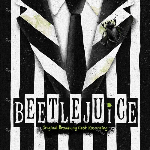 【預購】【全新黑白彩膠2LP】陰間大法師 Beetlejuice/百老匯原聲錄音/Ghostlight/Eddie Perfect