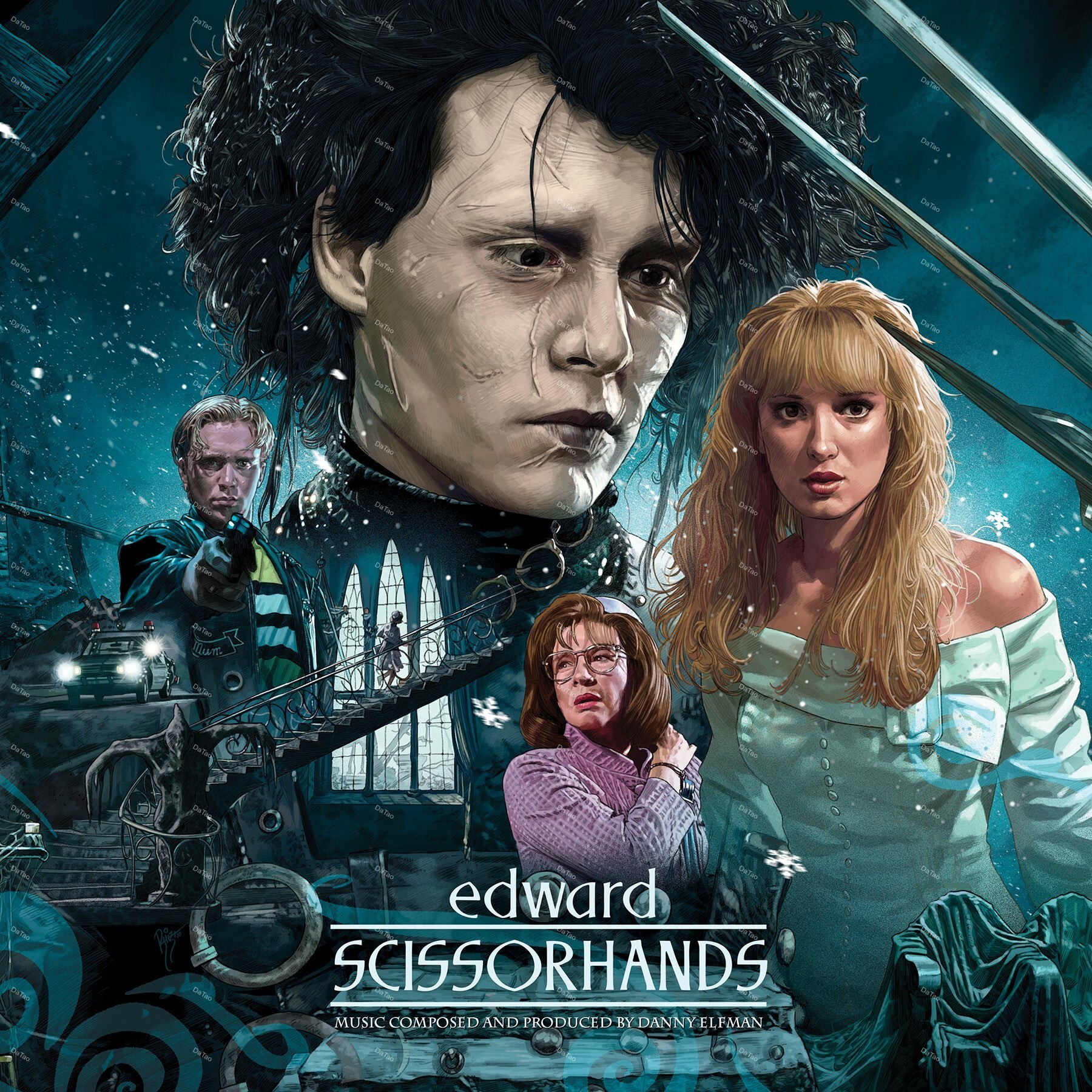 【預購】【全新雪舞彩膠】剪刀手愛德華Edward Scissorhands/180g/豪華原聲帶/Danny Elfman：圖片 2