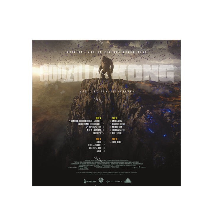 【預購】【全新雙色彩膠2LP】哥吉拉大戰金剛 Godzilla vs. Kong/電影原聲帶：圖片 5