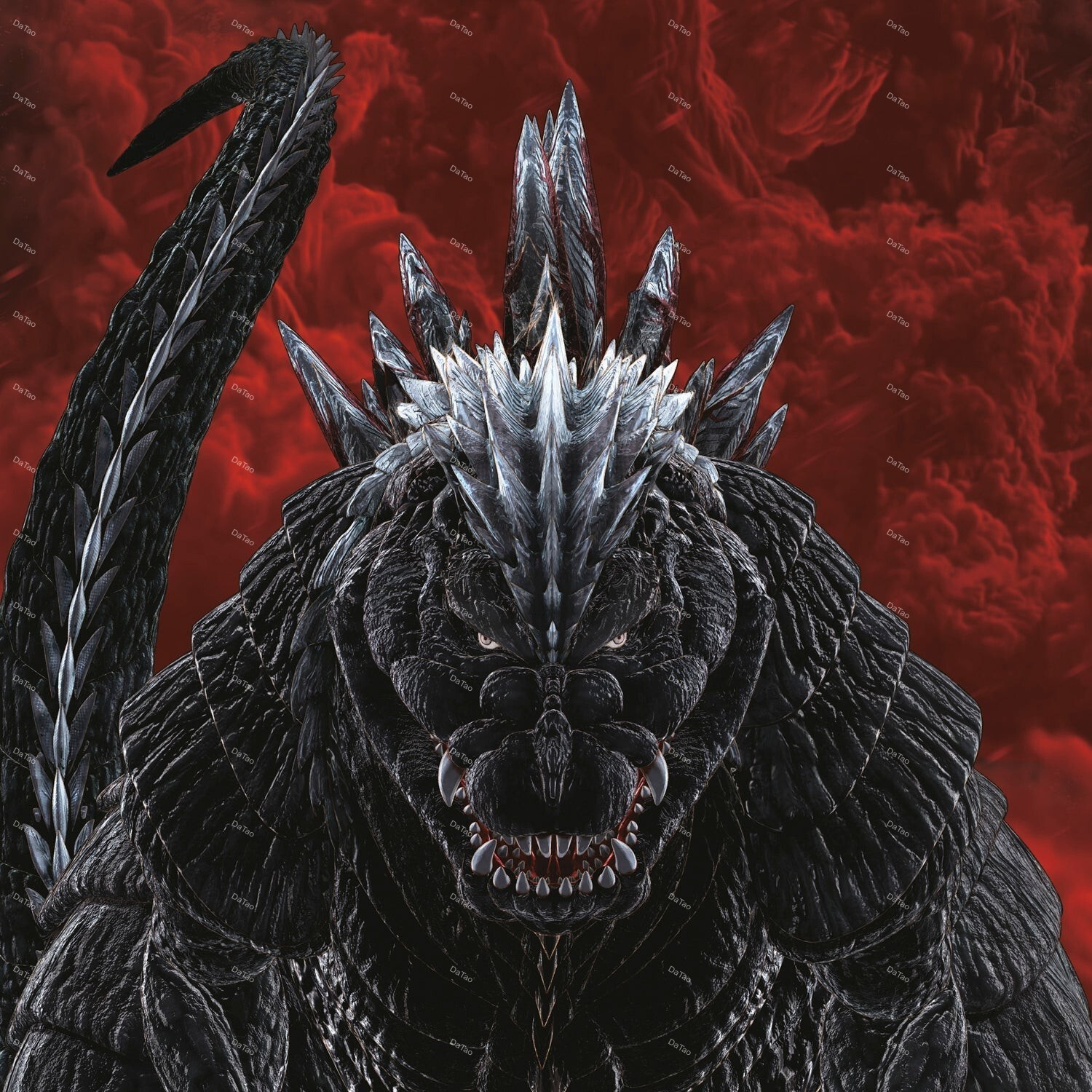 【預購】【全新渦紋彩膠2LP】哥吉拉奇異點Godzilla Singular Point/Netflix動畫原聲帶/180g：圖片 2