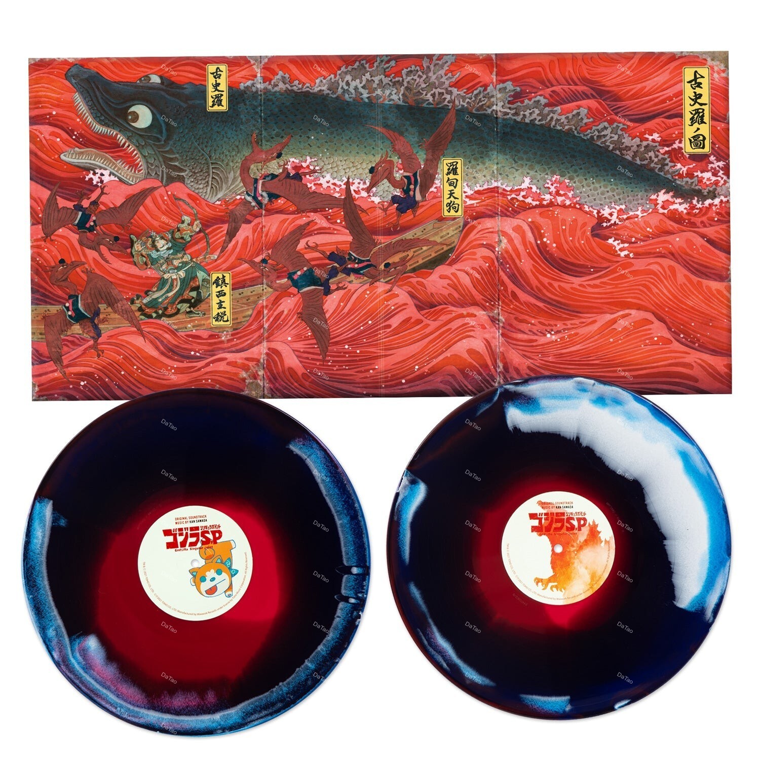 【預購】【全新渦紋彩膠2LP】哥吉拉奇異點Godzilla Singular Point/Netflix動畫原聲帶/180g：圖片 4