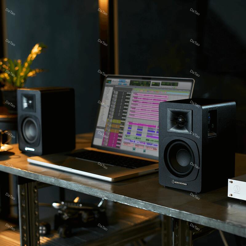 鐵三角 AT-SP3X 主動式藍牙書架型喇叭 有線/無線 多重配對 全新公司貨 audio-technica - 大韜黑膠耳機