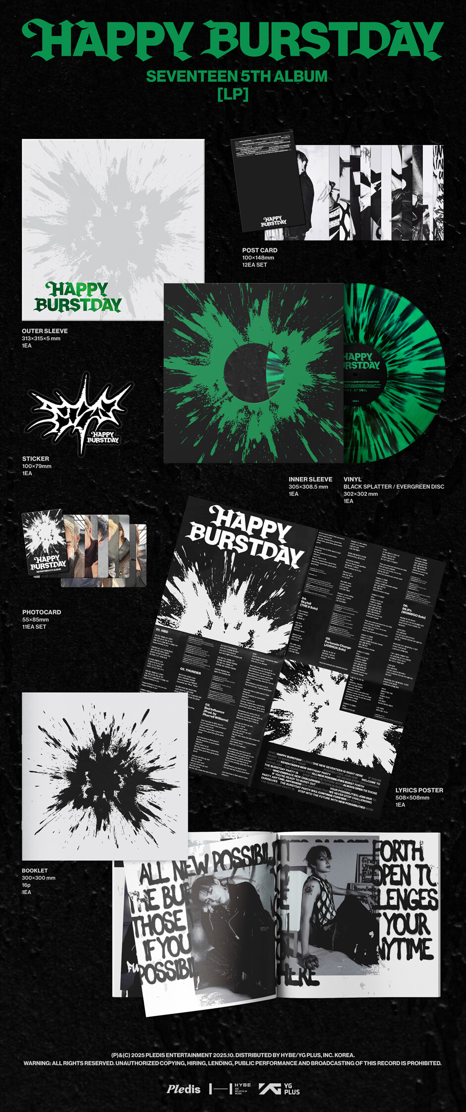 SEVENTEEN 5th Album HAPPY BURSTDAY