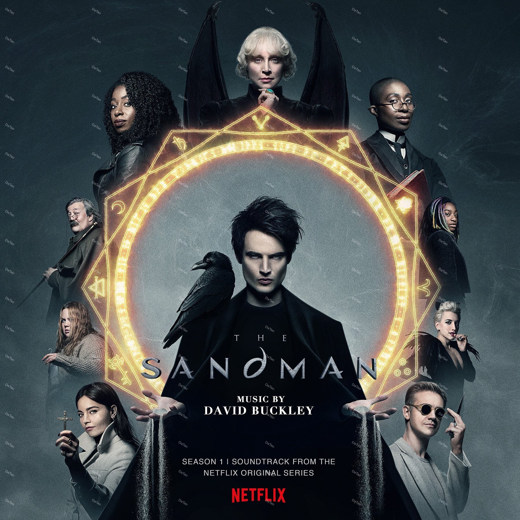 【全新金色漩渦彩膠2LP】睡魔 The Sandman/180g/Netflix影劇原聲帶/David Buckley:圖片 3