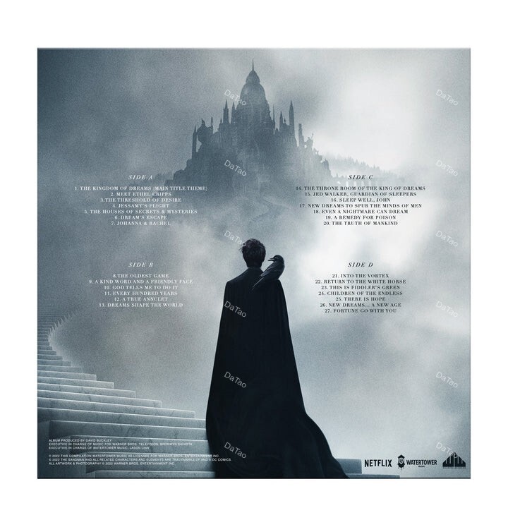 【全新金色漩渦彩膠2LP】睡魔 The Sandman/180g/Netflix影劇原聲帶/David Buckley:圖片 5