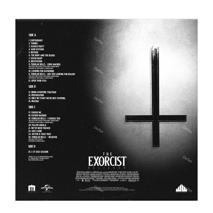【全新黑白彩膠2LP】大法師 The Exorcist: 信徒Believer/180g/豪華版/原聲帶/Waxwork：圖片 4
