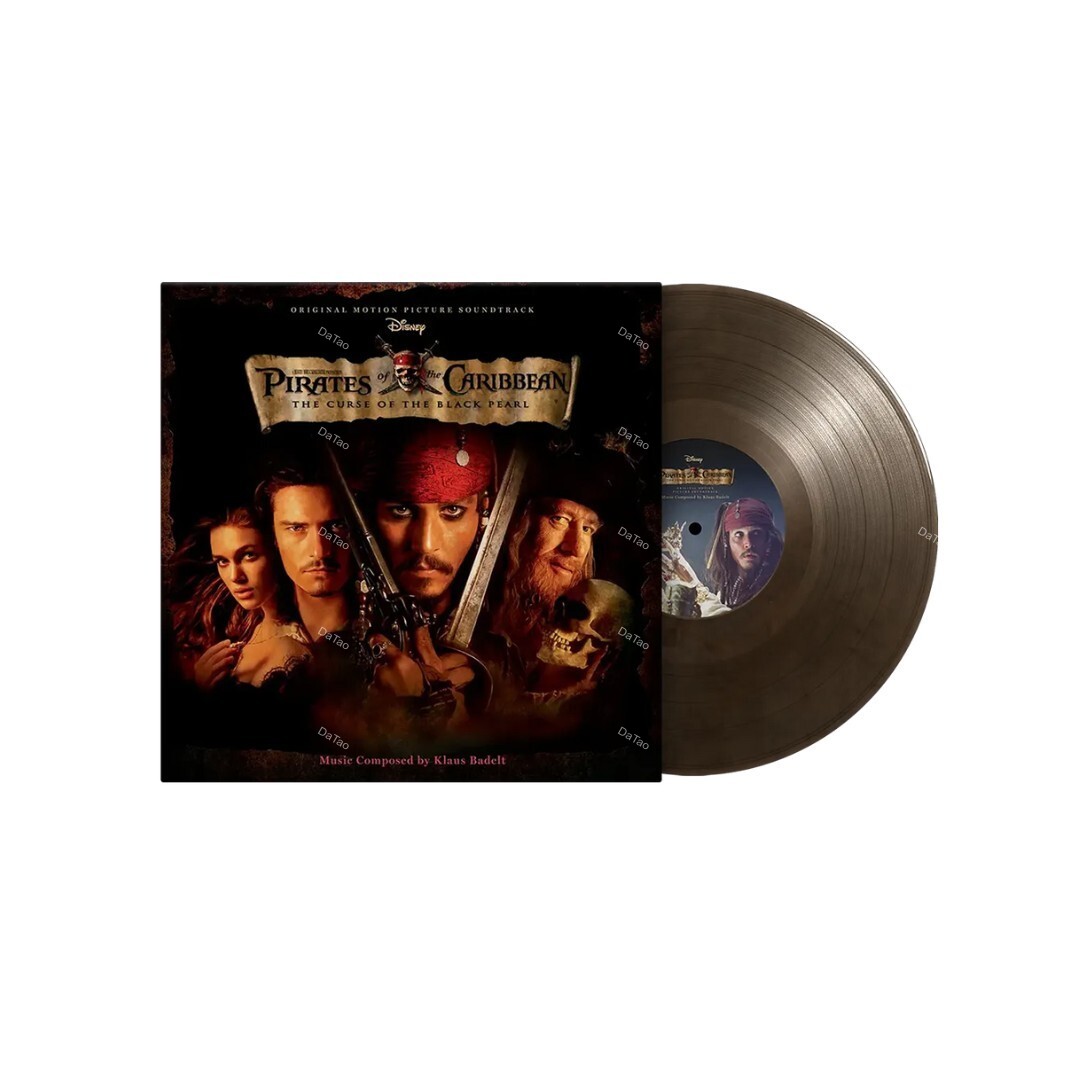 【預購】【全新透黑彩膠】神鬼奇航Pirates of the Caribbean:鬼盜船魔咒/電影原聲帶