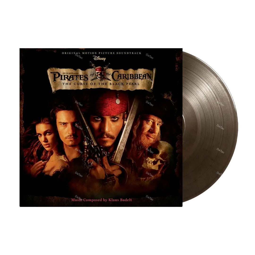 【預購】【全新透黑彩膠】神鬼奇航Pirates of the Caribbean:鬼盜船魔咒/電影原聲帶：圖片 2