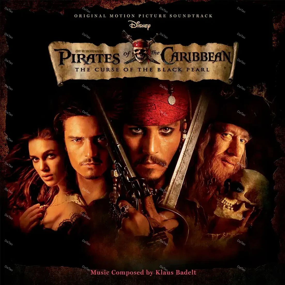 【預購】【全新透黑彩膠】神鬼奇航Pirates of the Caribbean:鬼盜船魔咒/電影原聲帶：圖片 3