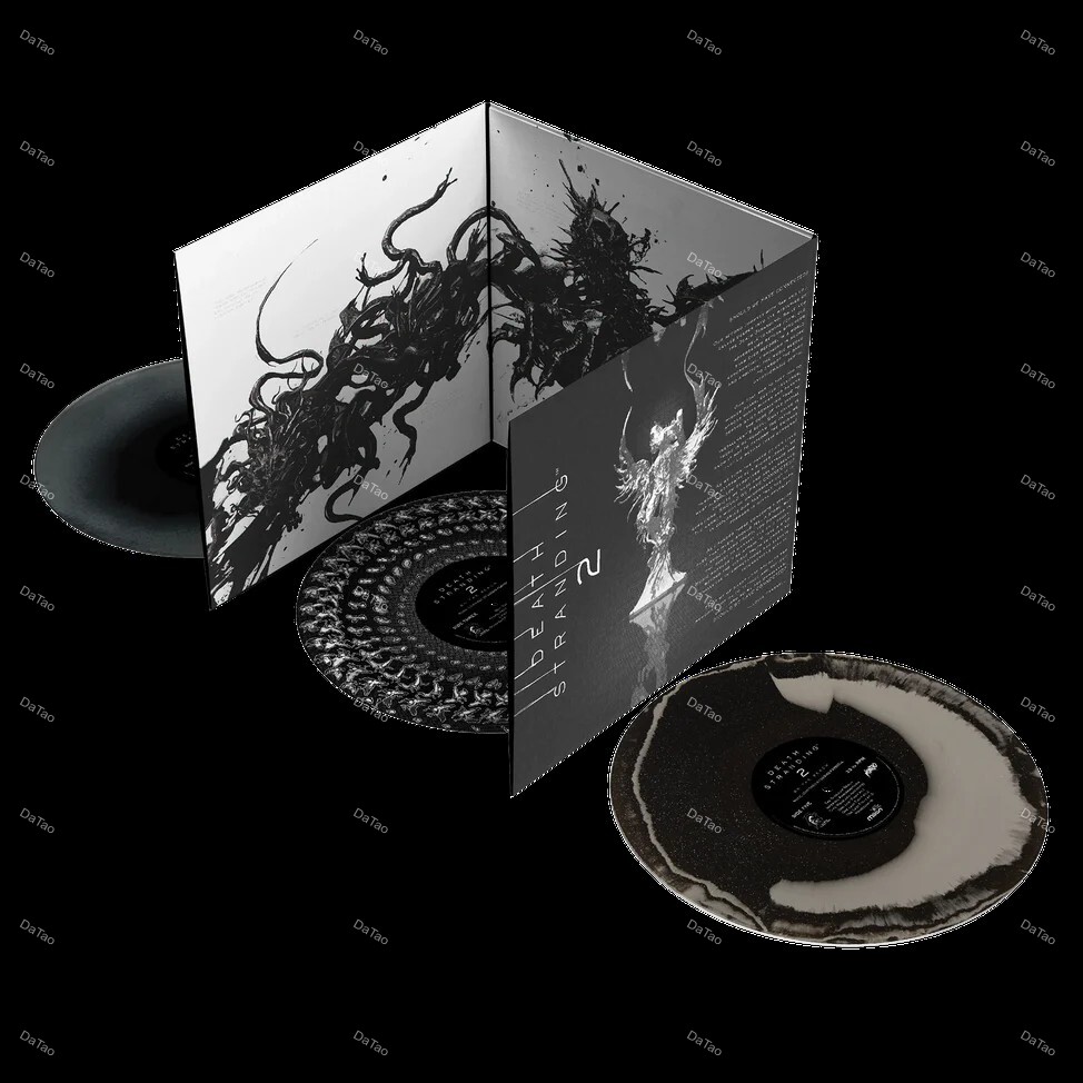 【預購】【全新漩渦彩膠3LP】死亡擱淺Death Stranding 2:冥灘之上On The Beach/電玩原聲帶(配樂)：圖片 2