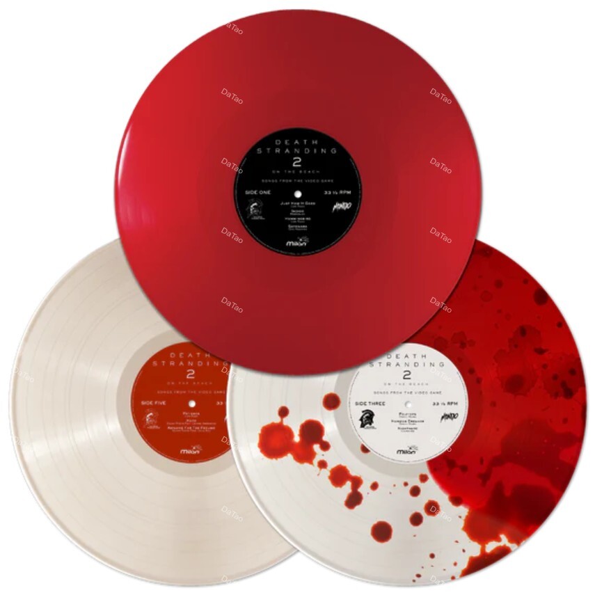 【預購】【全新多色彩膠3LP】死亡擱淺 Death Stranding 2: 冥灘之上On The Beach/電玩原聲帶(歌曲集)：圖片 3