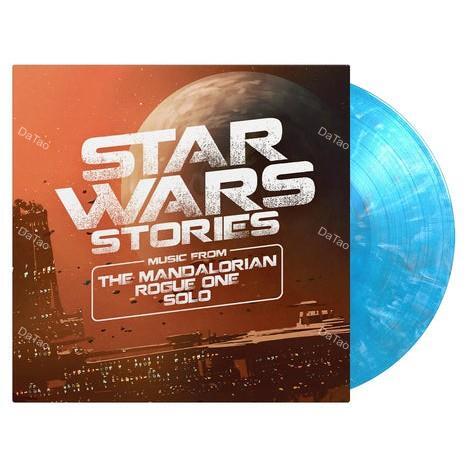 【全新限量超空間藍彩膠2LP】星際大戰配樂精選 Star Wars Stories/曼達洛人/俠盜一號/韓索羅/MOV