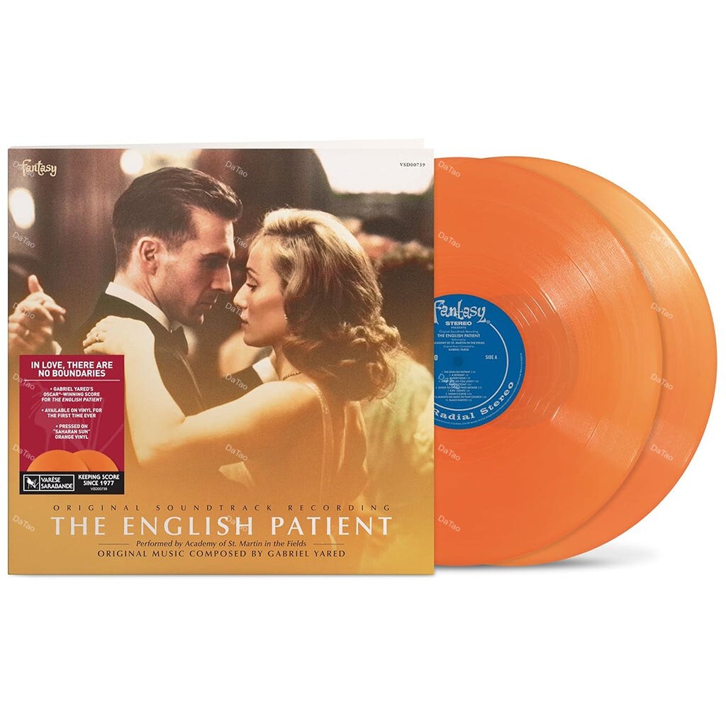 【全新限量撒哈拉陽光橘彩膠2LP】英倫情人 The English Patient/電影原聲帶/Deluxe