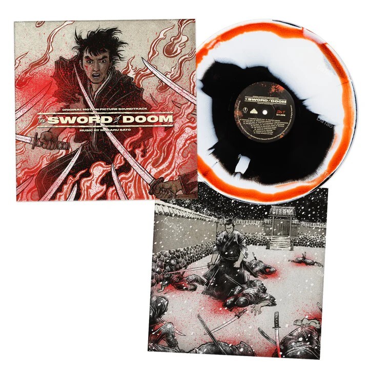 【全新白紅黑彩2LP】大菩薩嶺 The Sword Of Doom/180g/電影原聲帶/WW154/佐藤勝：圖片 3