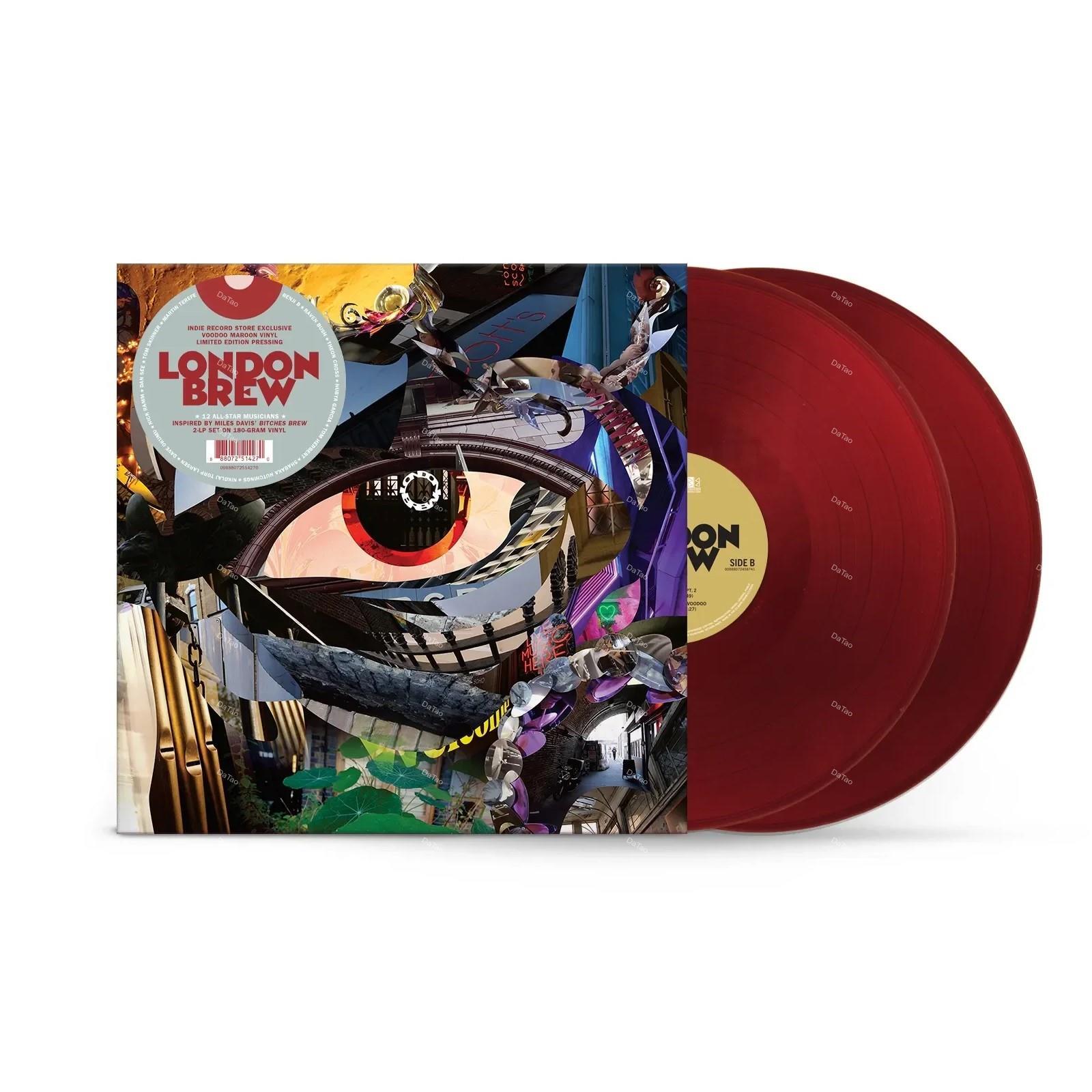 【全新限量深紅彩膠2LP】倫敦爵士會社 London Brew - 即興精釀/致敬Bitches Brew/180g