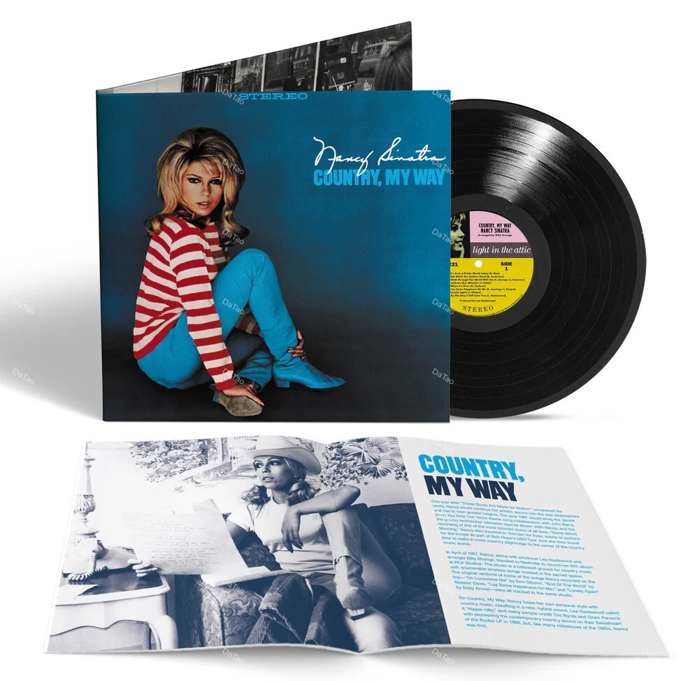 【預購】【全新黑膠】南西辛納屈Nancy Sinatra-Country, My Way/母帶重製/加收2首單曲&5首附贈曲目:圖片 3