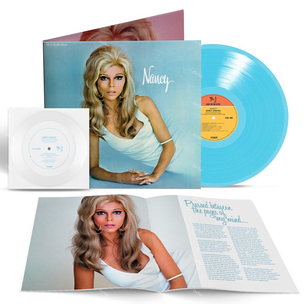 【預購】【全新藍色彩膠】南西辛納屈Nancy Sinatra-同名專輯Nancy/母帶重製/德國壓片/贈軟膠唱片(隨機簽名)：圖片 3