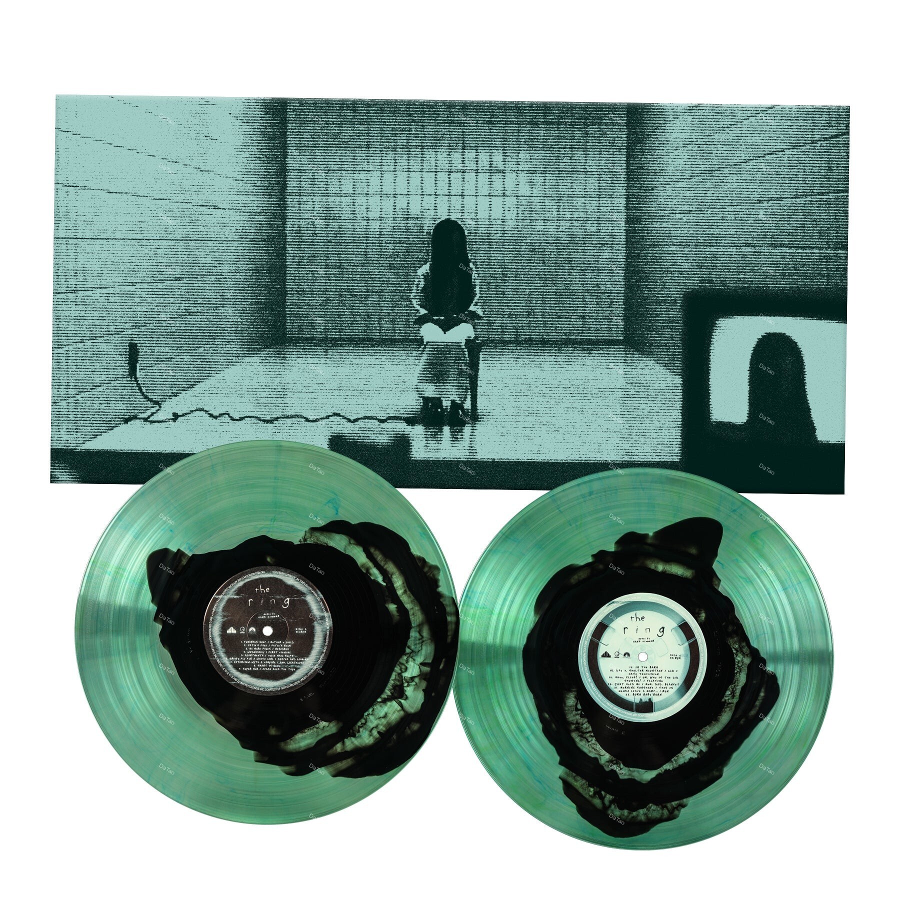 【全新透綠黑彩膠2LP】七夜怪談西洋篇 The Ring/20週年豪華版/電影原聲帶/漢斯季默 Hans Zimmer:圖片 3