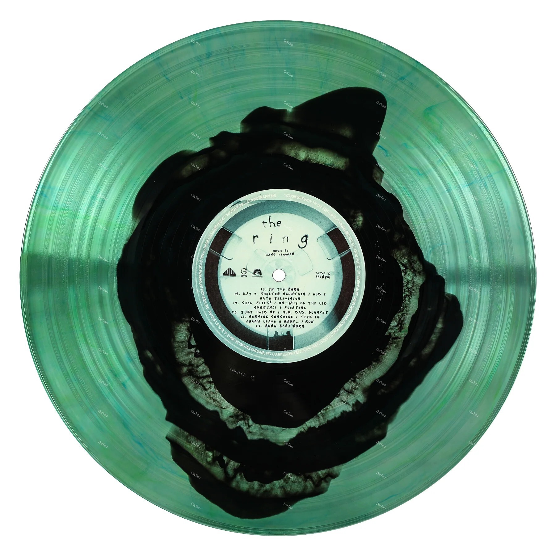 【全新透綠黑彩膠2LP】七夜怪談西洋篇 The Ring/20週年豪華版/電影原聲帶/漢斯季默 Hans Zimmer:圖片 4