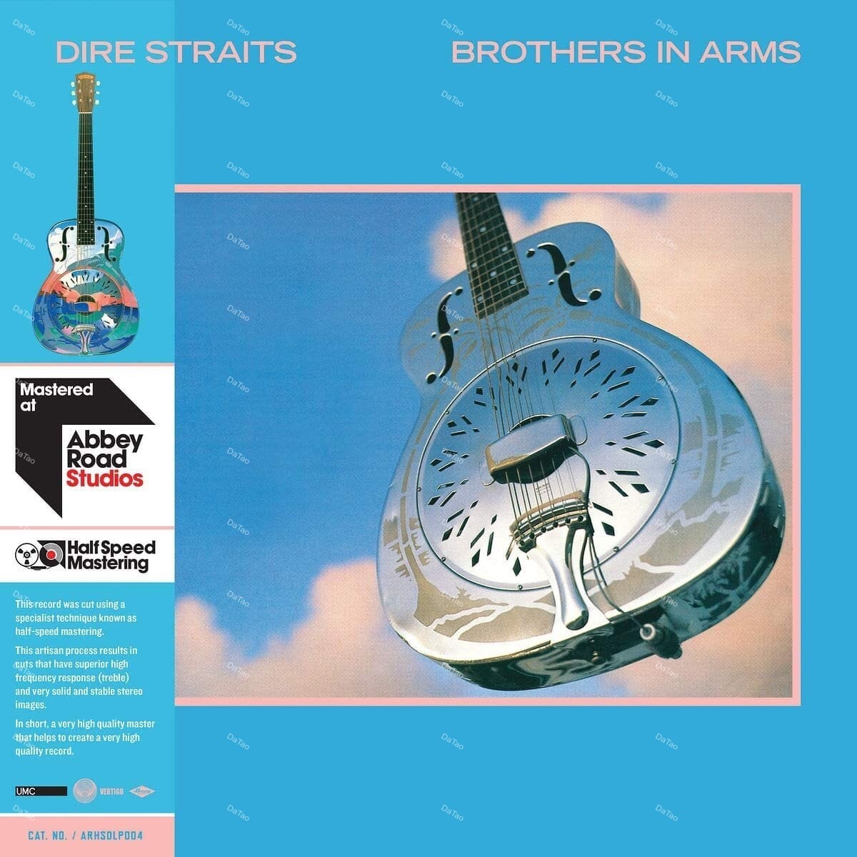【全新半速刻片黑膠45轉2LP】險峻海峽 Dire Straits - 手足情深 Brothers In Arms